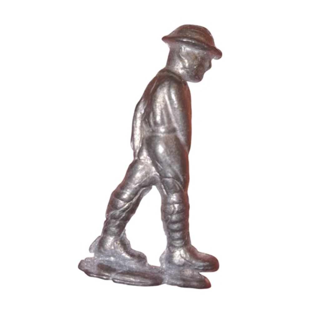 Vintage Lead Soldier Army Man Walking